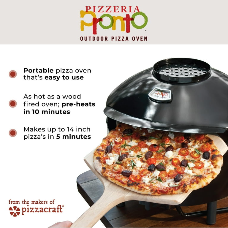 Pizzacraft Pizzeria Pronto Outdoor Pizza Oven - Lightweight