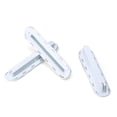 thumbnail image 2 of 3 Pack Tri Fins Box Plugs Fin Base Screw Surf Fins Plugs Set Extra Fin Fin Screws White, 2 of 7
