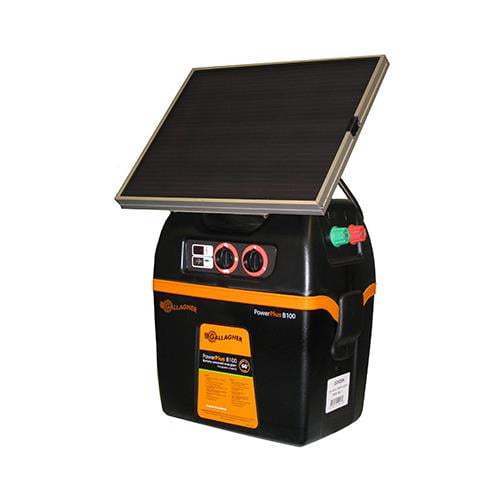 Gallagher North America G392SK Solar Fence Charger, B100, .8 Joules Quantity 1