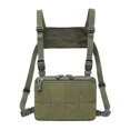 thumbnail image 1 of Bolsa De Aparejo De Pecho Deportivo Bolsa De Chaleco Multifuncional Bolsa De Pecho Ajustable Al Aire Libre Yuarrent AP007648-03, 1 of 6
