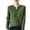 Green, variant on Duoif Women's Sweaters, Women's Ribbed Knit Pullover - Crew/V-Neck with Button Detail Sweaters for Women Beige L