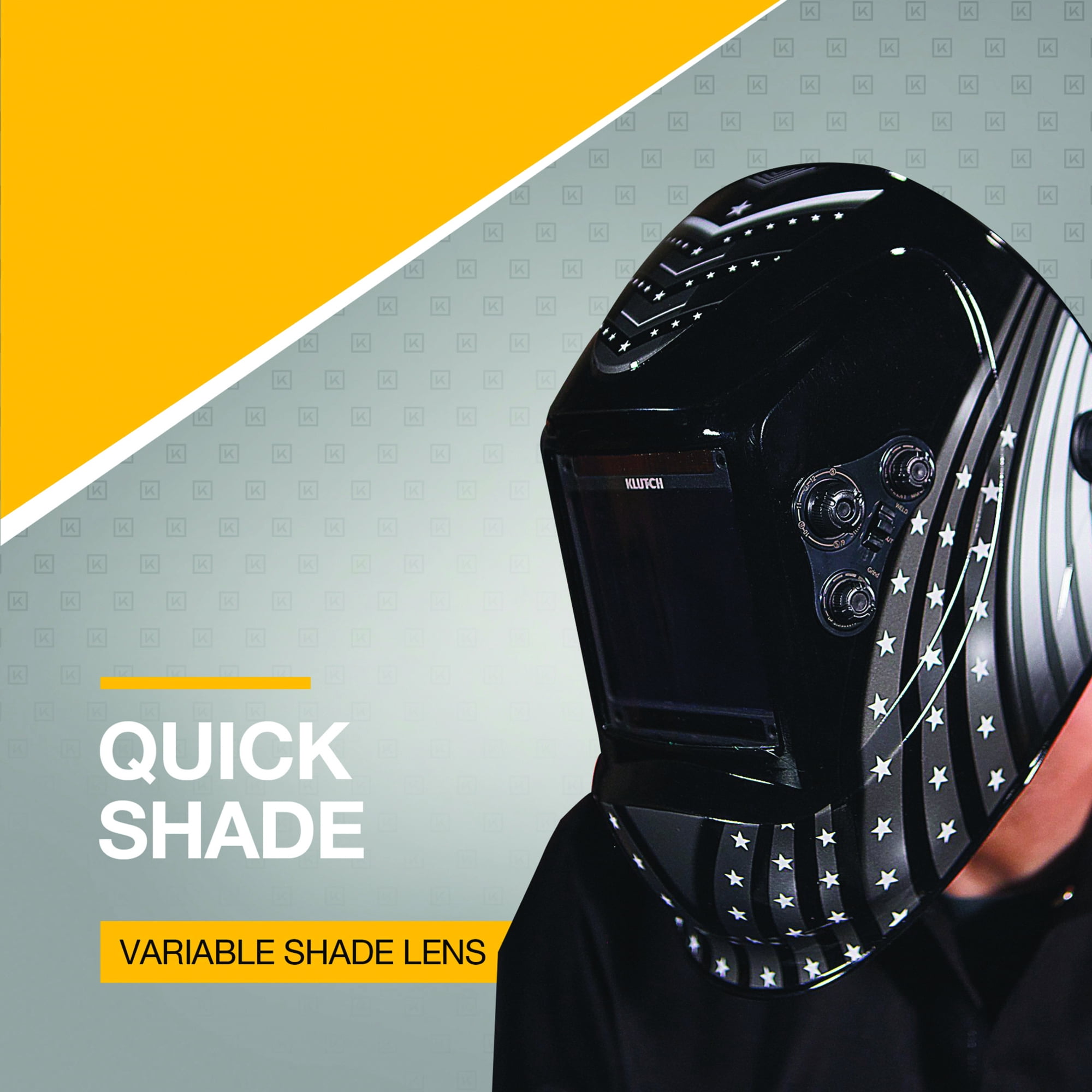 Klutch MonsterView 1400 Auto-Darkening Welding Helmet