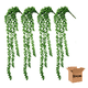 thumbnail image 1 of Set Plantas Artificiales De Perlas Suculenta Bloosom s Colgantes De 4 Pzs Verde, 1 of 4