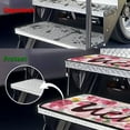 thumbnail image 6 of Yuyamidu Pink Rose RV Step Covers 4 Pack RV Step Carpet Decorative Cover 19.5" x 7.5" RV Step Rug RV Stair Covers Non-Slip Camper Step Covers Keep RV Clean, 6 of 7