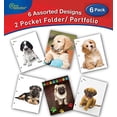 thumbnail image 3 of New Generation Pocket Folders, 2-Pocket Folders with Two Pockets and 3 Hole Punched, Assorted Colors, 6 Count, 3 of 6