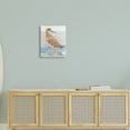 thumbnail image 2 of Stupell Industries Posing Herring Seagull Sea Shoreline Bird Painting,30 x 40, Design by Stellar Design Studio, 2 of 5