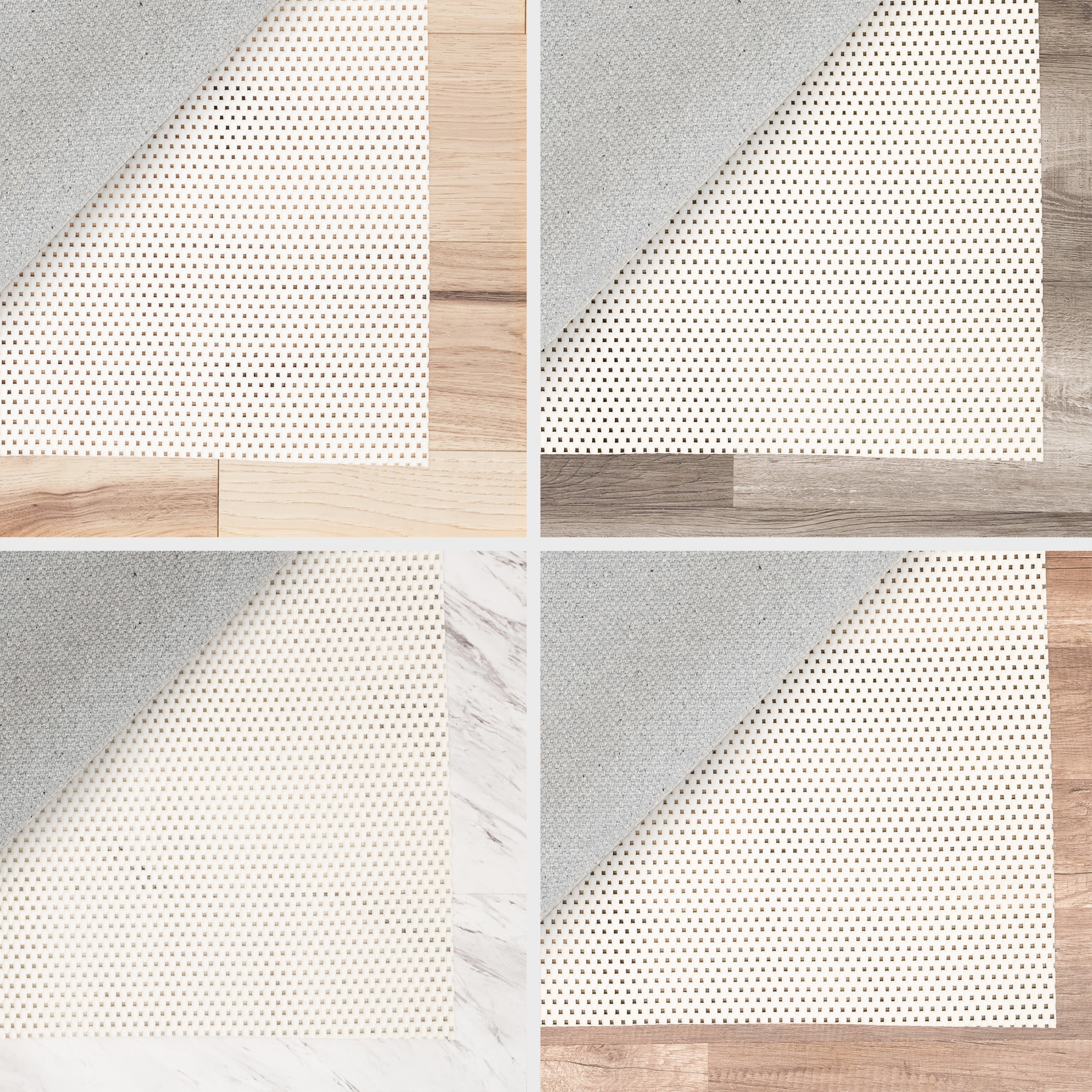 Tayse Ultra Grip Non-Slip Area Rug Pad UGP1209 Traditional Cream 9' 3" x 12' 6" Rectangle