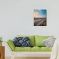 thumbnail image 2 of Experience the Coast with Beach Scene Wall Art 12X16 Inch Canvas of a Tranquil Blue Sea Perfect for Bathroom, Bedroom, Office, & Kitchen Decorations., 2 of 7