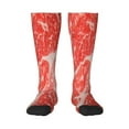 thumbnail image 1 of Balery Beef Steaks Calcetines novedosos Calcetines deportivos Calcetines hasta la rodilla Calcetines de algodón Calcetines originales y geniales, 1 of 6