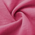 thumbnail image 5 of Pisexur Robes d'Été pour Femmes en Doux Lin-Coton Robes d'Été pour Femmes Décontractées à Col en V Manches 3/4 Robe Maxi Ample Confortable Fluide Robes pour Femmes Couleur Unie à Volants Boho Longues Robes P-2TG Rose, 5 of 5