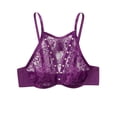 thumbnail image 4 of Lingerie Aguichant en Dentelle Ajourée Couleur Unie pour Femmes, 4 of 4