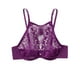 thumbnail image 1 of Gibobby traviesa Lencería Sexy Encaje Mujer Color Sólido Hueco Lencería Sexy (Morado, L), 1 of 3