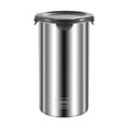 thumbnail image 2 of Recipiente hermético de acero inoxidable, tarro de cocina con tapa hermética, almacenamiento de alimentos 1400 ml, 2 of 9