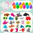 thumbnail image 4 of Huevos de Pascua prellenados JOYIN 24 Pcs con juego de peluche de animales marinos, 4 of 9