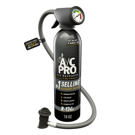 A/C Pro Ultra Synthetic R-134a Car AC Refrigerant Kit ACP001, 18 oz