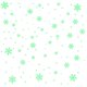 thumbnail image 4 of 3 juegos de pegatinas de decoración de copos de nieve luminosas de Navidad pegatinas de copos de nieve fluorescentes electrostáticas, 4 of 5