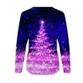 thumbnail image 5 of Aloohaidyvio Christmas Hoodies,Womens Long Sleeve Comfortable Breathable Round-Neck Sweatshirt, 5 of 5