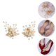 thumbnail image 5 of TABLETREANDS 2Ud Clips De Nupciales Con Doradas Decorativas Elegantes Para Fiesta Y Fotografía, 5 of 8