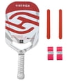 thumbnail image 5 of HTPICK Thermoformed Pickleball Paddle - T700 Carbon Fiber Surface, 16mm Polypropylene Honeycomb Core, USAPA Approved for Professional & Recreational Play, 5 of 9
