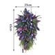 thumbnail image 4 of 2x Artificial 45x25cm decoración de pared adornos Floral decoración puerta delantera decoración para, 4 of 8