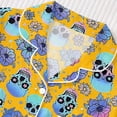 thumbnail image 5 of WOYY Girls Halloween Pajamas Short Sleeve Button Down Top Shorts Sleepwear Set, Sizes 3-14, 5 of 8