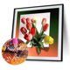 thumbnail image 1 of Cuadros Decorativos Kit de pintura de diamantes 5D Flores de bricolaje Arte de mosaico de diamantes cuadrados completos Tmvgtek embutido en tela, 1 of 6