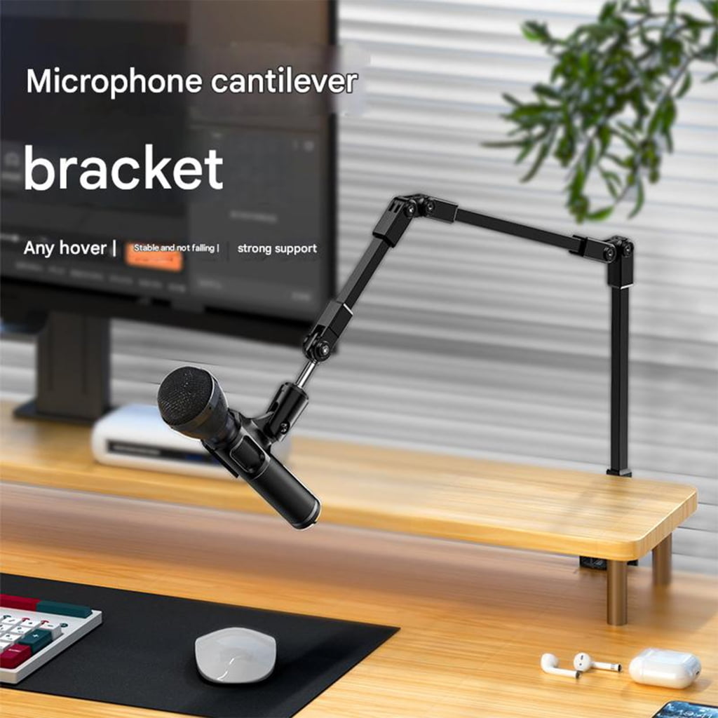 Durability Alloy Microphone Arm Stand Springless Universally Microphone Mount for Long Lasting