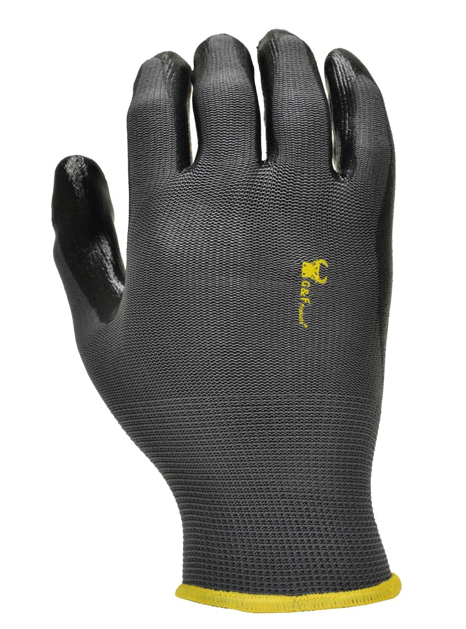 G & F Gloves Endurance Pro Seamless Knit Nylon Gloves with Micro Form