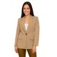 thumbnail image 1 of Saco largo de Mujer Elegante Atemporal Champange Grande, 1 of 3