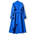 thumbnail image 3 of BOOMILK Long Trench Coats for Women Plus Size Trendy Belted Jacket Solid Long Sleeve Outerwear, 3 of 3