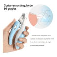 thumbnail image 2 of Corta Uñas Mascota Lab.G, Azul Blanco, 2 of 5