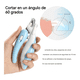 thumbnail image 2 of Corta Uñas Mascota Lab.G, Azul Blanco, 2 of 5
