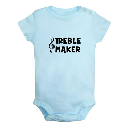 

Treble Maker Funny Rompers For Babies Newborn Baby Unisex Bodysuits Infant Jumpsuits Toddler 0-24 Months Kids One-Piece Oufits
