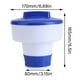 thumbnail image 3 of Dispensador químico de cloro y bromo flotante para piscina azul y blanca M, 3 of 3