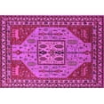 thumbnail image 1 of Ahgly Company Indoor Rectangle Oriental Pink Industrial Area Rugs, 5' x 8', 1 of 4