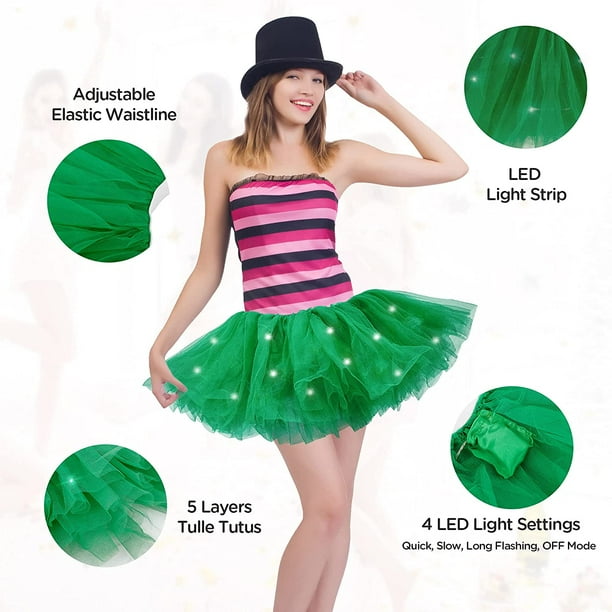 Costume d'animal de la jungle pour filles, jupe tutu, ensemble de