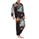 thumbnail image 2 of Fotbe USA Bald Eagle Pijama de Hombre con Estampado de Manga Larga, Conjunto de 2 Piezas, Ropa de Dormir Suave y Cómoda con Bolsillos-XX-Large, 2 of 7