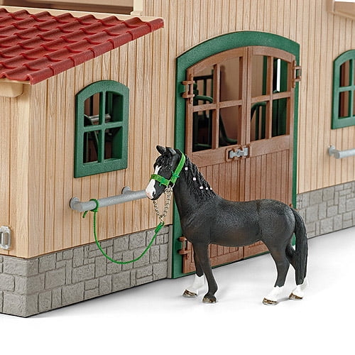horse schleich barn