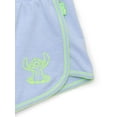 thumbnail image 5 of Disney Stitch Toddler Girls Embroidered Tank Top and Shorts Set, 2-Piece, Sizes 12M-3T, 5 of 7