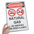 thumbnail image 4 of Mobutofu Smoking Sign Warning Board White Iron Outdoor Sign 1Pack, 4 of 7