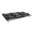 thumbnail image 2 of Parrilla de cocina empotrable SUPRA 5 quemadores 5Q-TG-87 Cristal templado Negro, 2 of 4