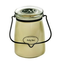 Milkhouse Candle Creamery, Sticky Buns, Butter Jar Scented Soy Candle, 22oz,