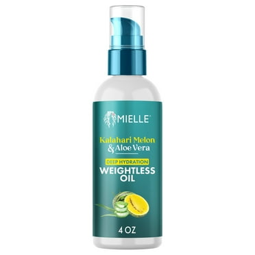 Mielle Kalahari Melon and Aloe Vera Deep Hydration Weightless Hair Oil 4 oz.