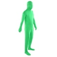 thumbnail image 1 of Chromakey Body Suit, Breathable Uniform Color Washable Green Chromakey Bodysuit  Lightweight Easy To Identify With  Zipper For Shooting 180cm, 1 of 8