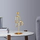 thumbnail image 5 of Figuras de Bolas de Cristal Zulema con Soporte de Hierro Dorado estilo C, 5 of 8