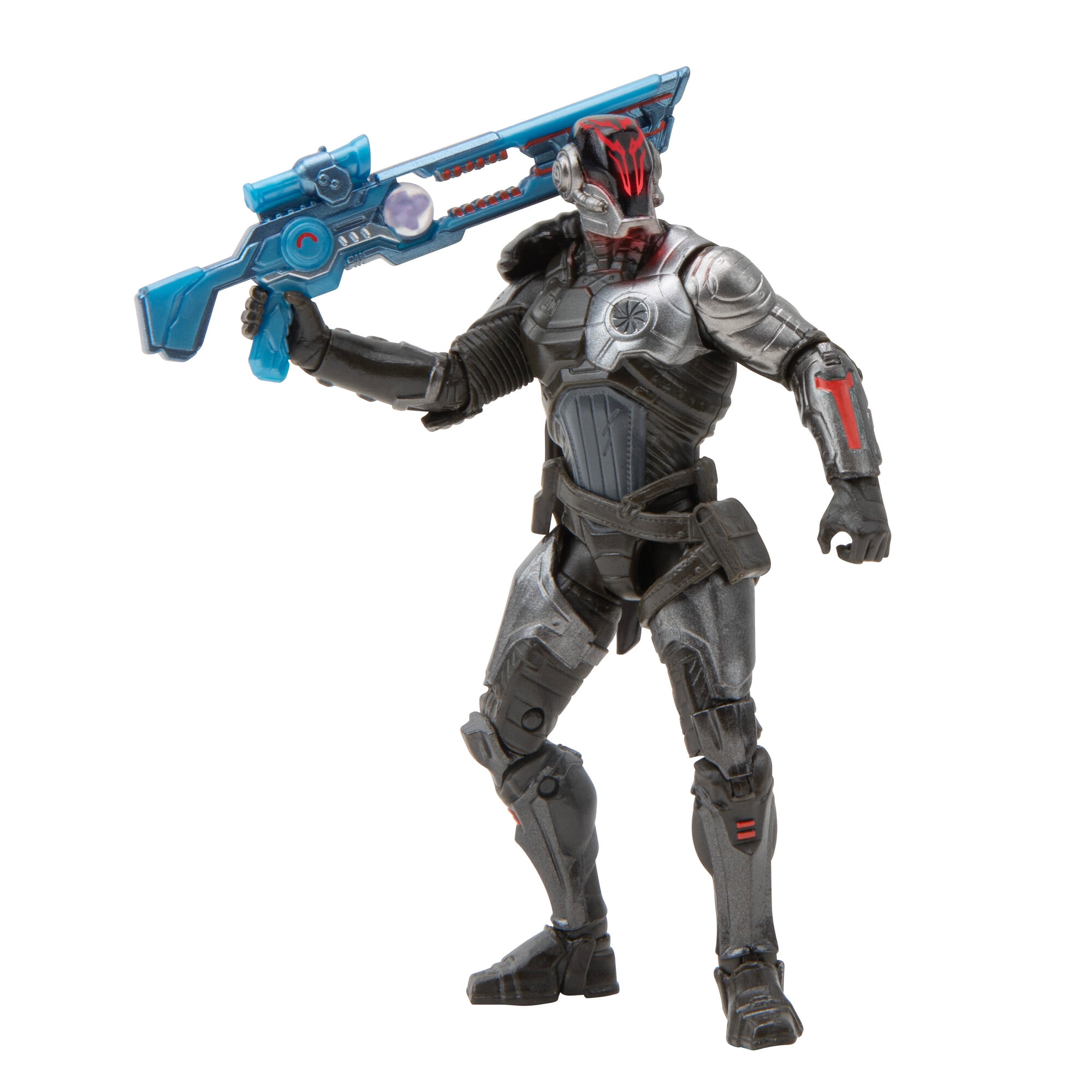 Fortnite The Foundation Master Grade Series - Deluxe 4 inch Figure with Light Up Armor, Face Plates, and Accessories