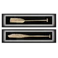 thumbnail image 1 of IMAX A0211959 Paddle Dimensional Wall Art, Black - Assorted 2, 1 of 1
