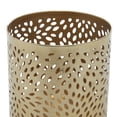 thumbnail image 2 of Pencil Cup Deco 79, cilindro de metal, diseño floral tallado con láser, 2 of 6