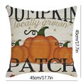 thumbnail image 4 of DPTALR Thanksgiving Pillow Cover Pillowcases Decorative Home Decoration45x45cm, 4 of 4