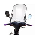 thumbnail image 3 of 2mm Thick Universal Motorcycle Windshield Windshield Transparent Deflector Windshield Transparent, 3 of 5